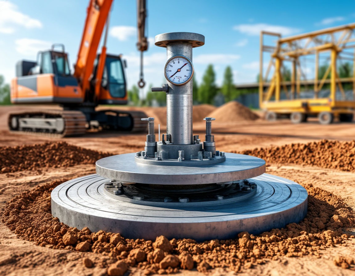 Испытание несущей способности грунта в лаборатории «СтройЛаб-ЦЕНТР»